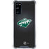 NHL Minnesota Wild Black Background Galaxy S20 FE Clear Case